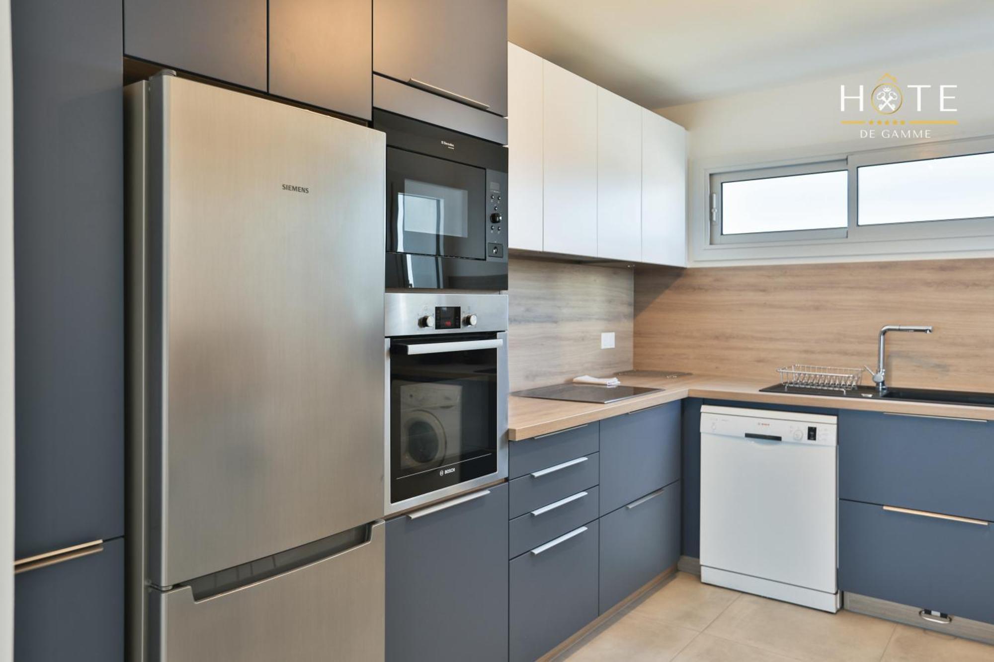 Appartement De Caractere, Superbe Vue Mer 280° La Chaume Ngoại thất bức ảnh